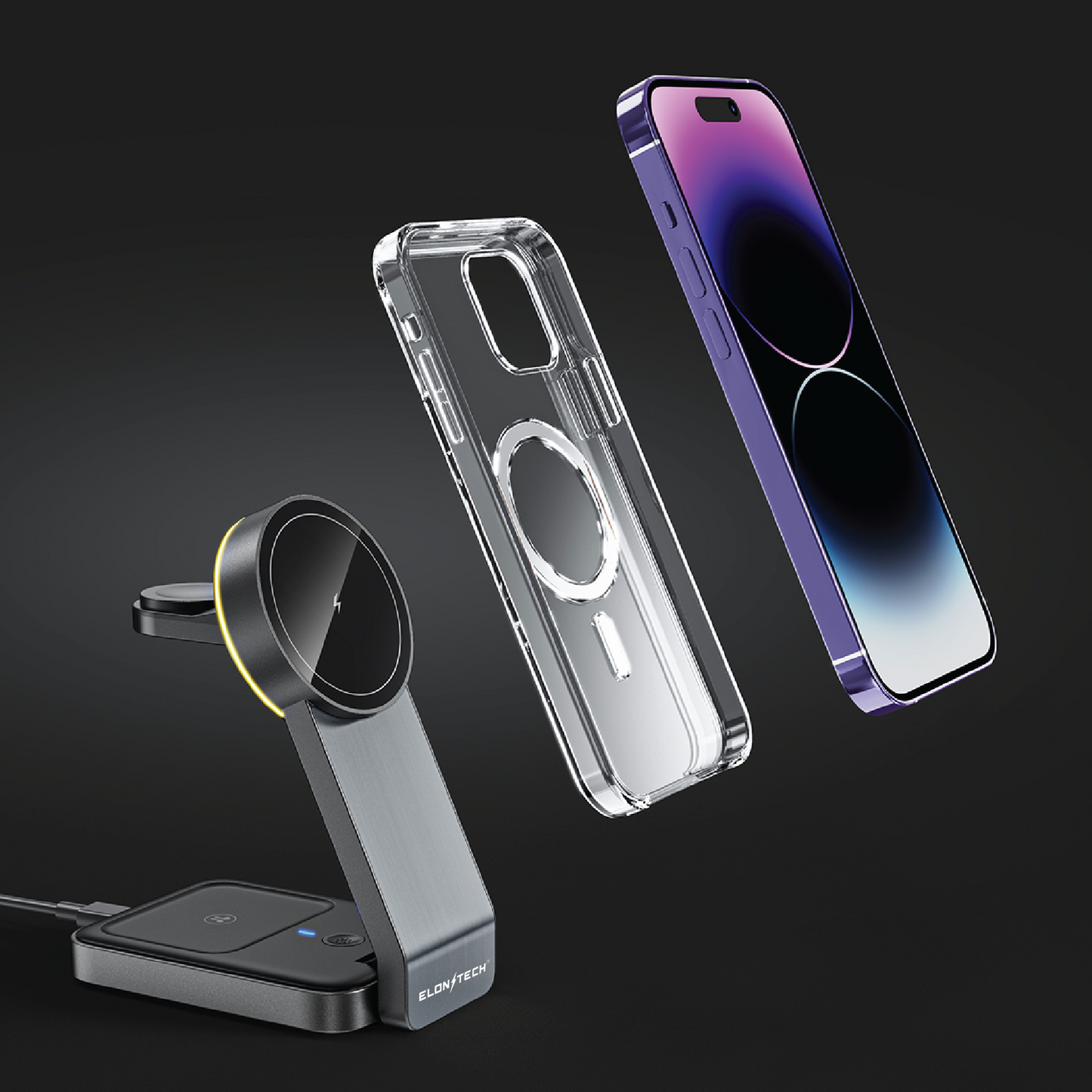 15W 3-in-1 Desktop Stand