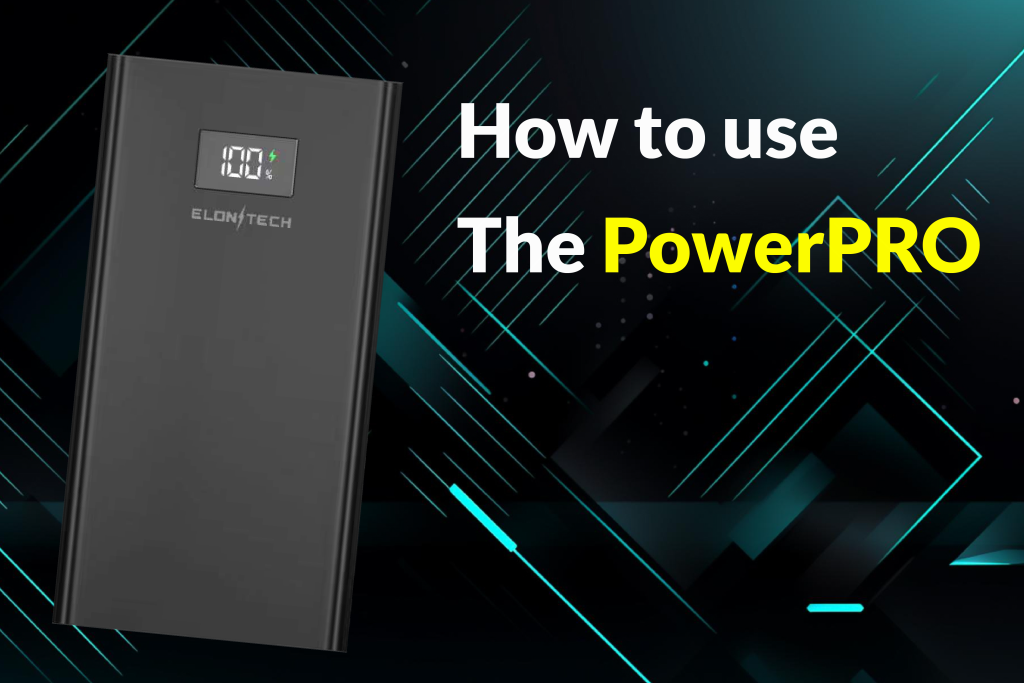 How to use the PowerPRO – ELON⚡TECH | Your Charging Specialist